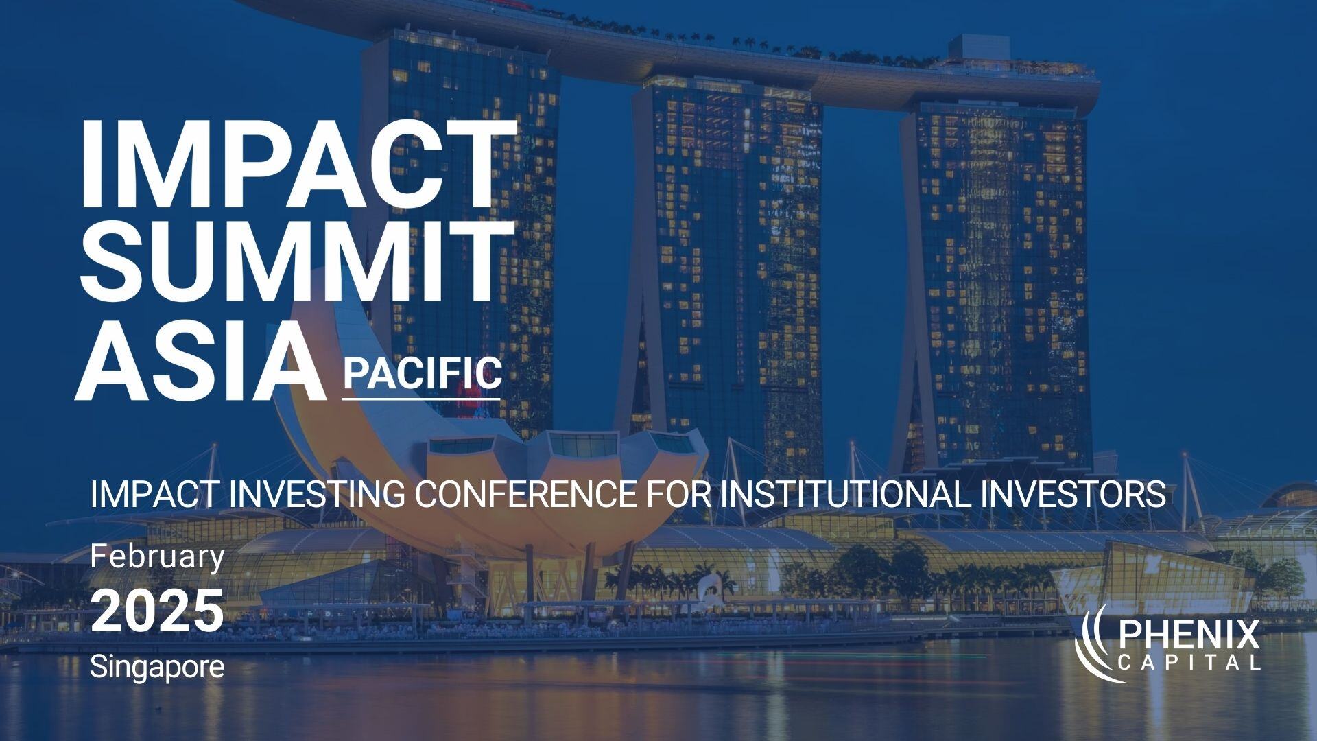 Impact Summit Asia 2025 banner