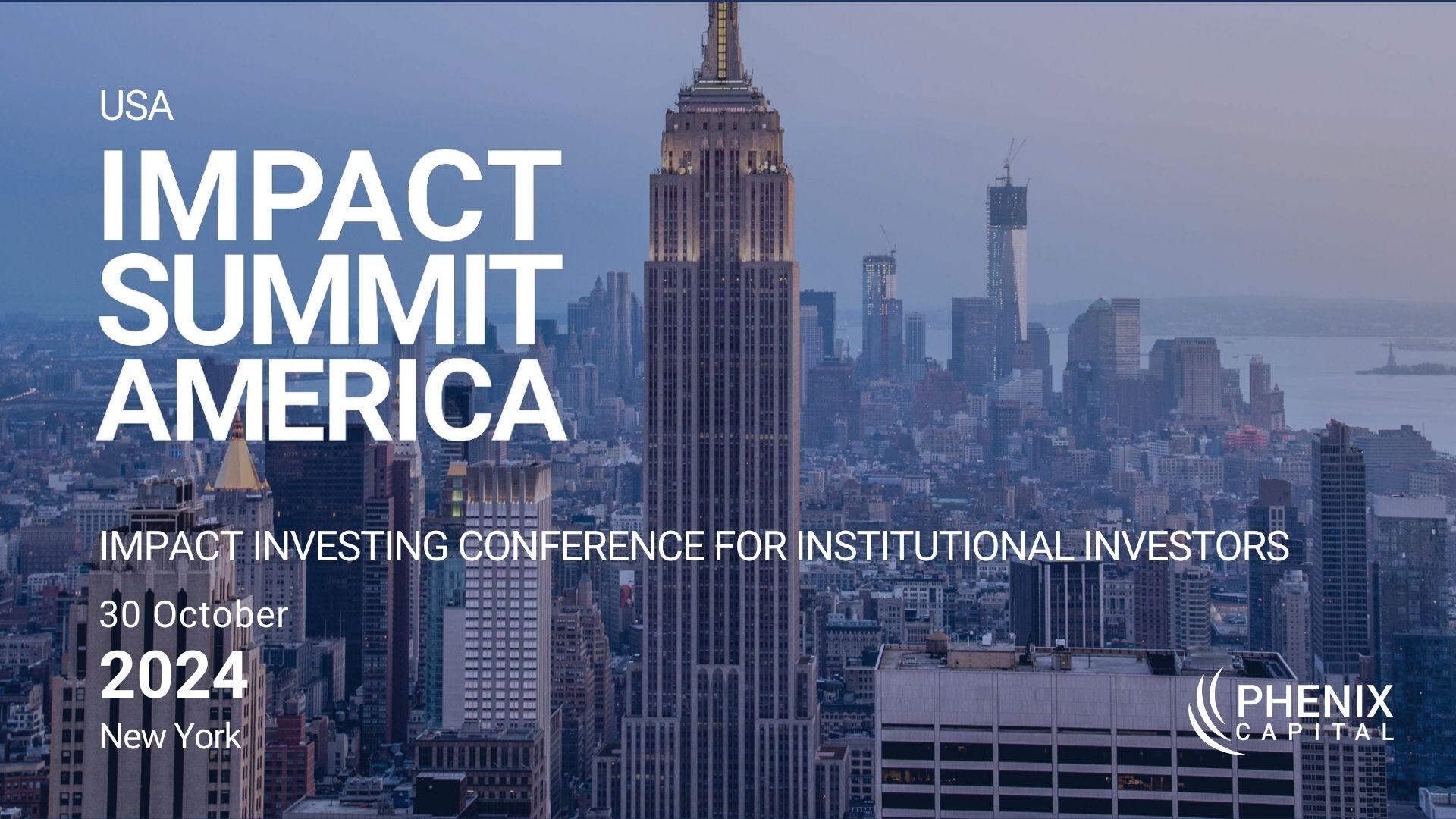 Impact Summit America 2024 banner