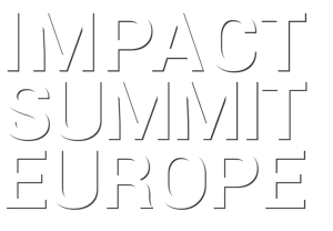 Impact summit europe logo white Impact summit europe logo white