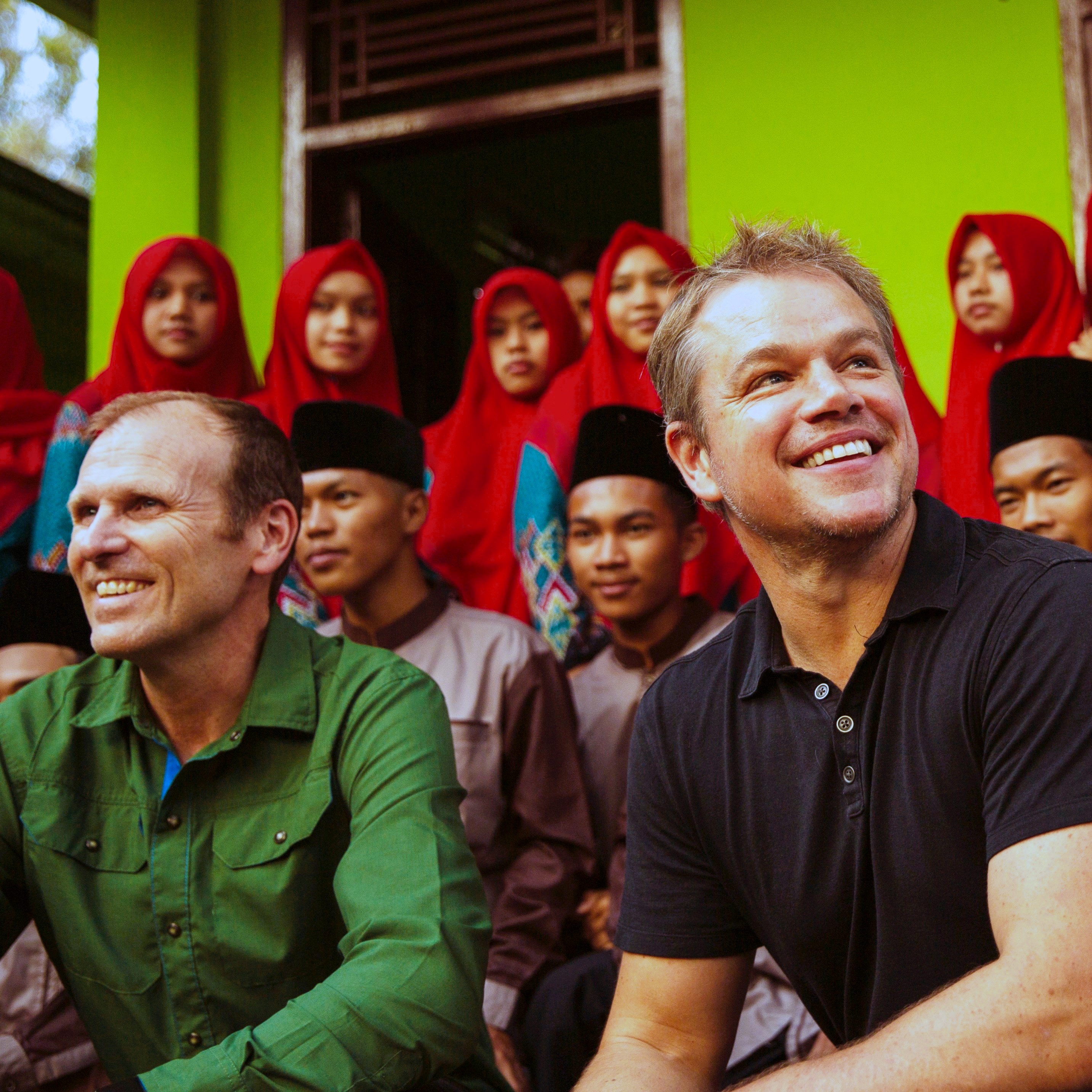 Impact Summit America - Matt Damon & Gary White